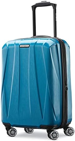 Samsonite Centric 2 Hardside Expandable Luggage with Spinner Wheels, Caribbean Blue, Carry-On 20-Inch