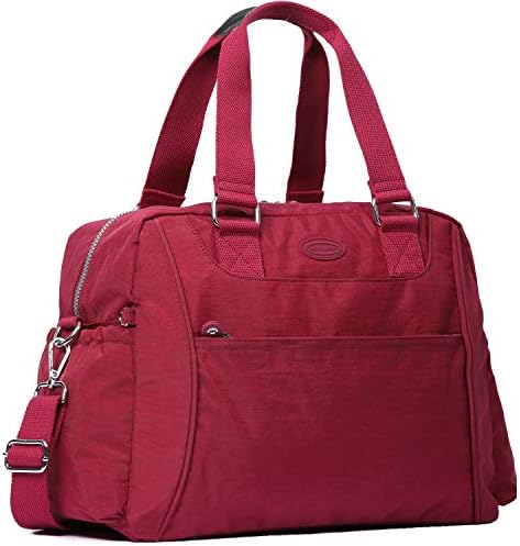Nylon Travel Tote Cross-body Carry On Bag with shoulder strap